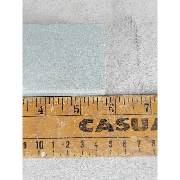 Vintage Dual Sided Sharpening Stone 6 Inch Silicon Carbide Combination Oil Stone - Picture 7 of 8
